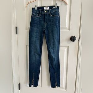 Frame zipper jeans